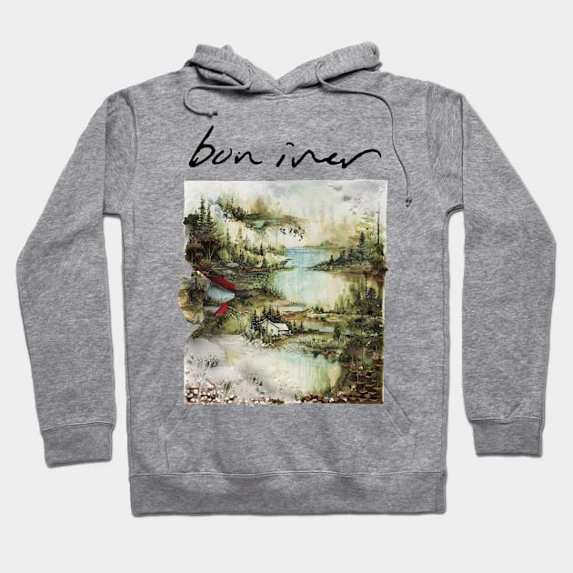 Bon Iver Hoodie by MusicForEyes